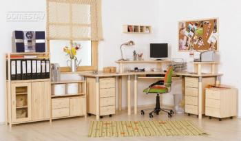 D708 Nádstavba na PC stůl-rovná pravá