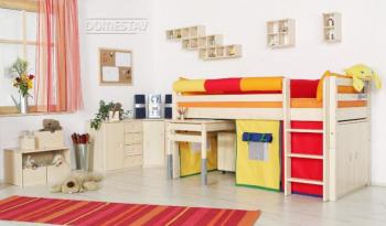 D312 skříň k patrové posteli dvířková