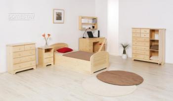 122 Postel MARK 2, Úložný prostor boční výklop