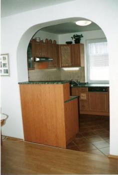 Kuchyňská linka MDF dvířka Olše