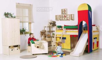 D210 Látková věž na skluzavku s konstrukcí