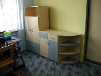 Dětský pokoj č.1 - barevný nábytek- STUDENTSKÝ POKOJ