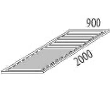 236 Postelový rošt laťkový v rámu