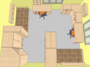 Dětský pokoj z lamina č.104