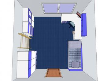 Dětský pokoj z lamina č.107