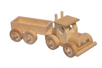 DŘEVĚNÝ TIR s korbou  MA21