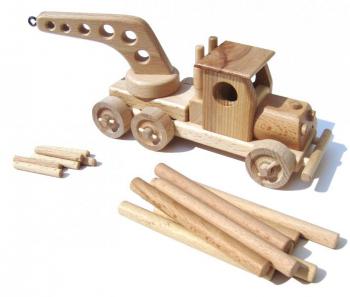 DŘEVĚNÁ Odtahová služba + auto na klády TSV 79