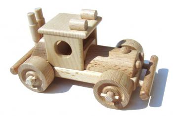 DŘEVĚNÉ Terénní auto III.  BU 85