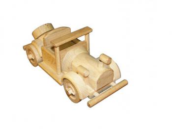 DŘEVNĚNÉ AUTO Veterán jedosedadlový I.  VE 46