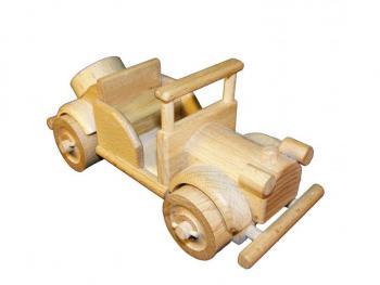 DŘVĚNÉ AUTO Veterán jednosedadlový III.  VE 48