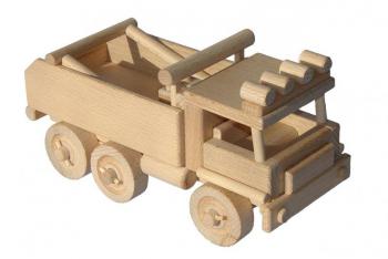 DŘEVĚNÉ AUTO Rally Dakar malý  BU 87