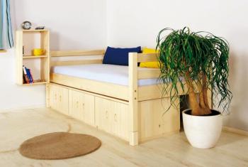 D901 Jednolůžko bez zábrany