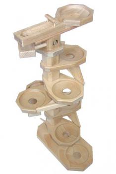 DŘEVĚNÝ Kuličkový tobogán  MH 13