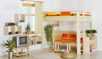 D927 Palanda horní spaní dvojlůžko