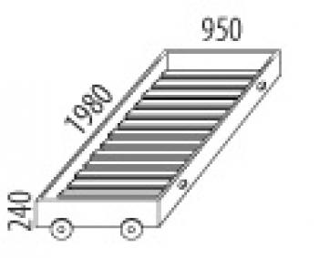 D946 Úložný prostor přistýlka