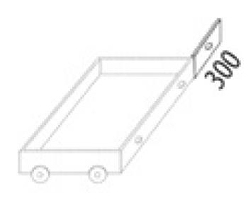 D948 Krycí deska k ÚP Domino 3-4