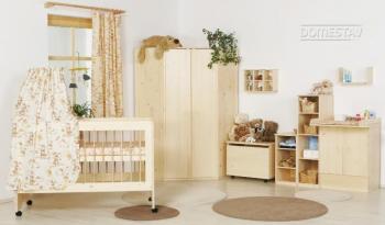 D811 Peřináč-truhla na hračky-stoleček